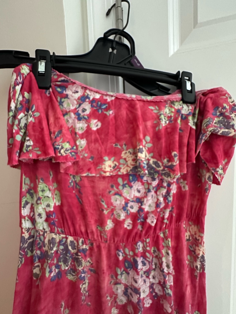 Hi-Low Ruffle Maxi dress - Picture 3 of 6